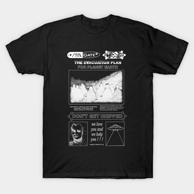 UFO Cult Propaganda - Universe People T-Shirt by pain_gate